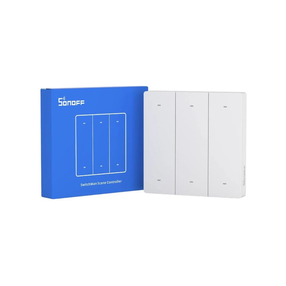 Hurtownia GSM - ÎSwitch inteligent de perete Sonoff R5 alb - SNF158 - {ean13} - Hurt