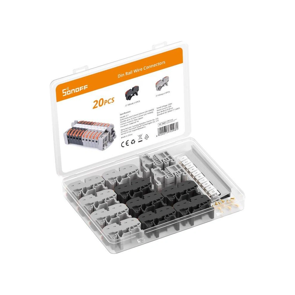 Wholesale Sonoff track fasteners for rail [20pcs] - SNF161 - {ean13} - Hurt