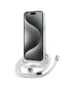 Hurtownia GSM - Case Karl Lagerfeld KLHMP15SHCKHNT Apple iPhone 15 / 14 / 13 Hardcase Crossbody IML Karl Head Magsafe transparent - KLD2087 - {ean13} - Hurt