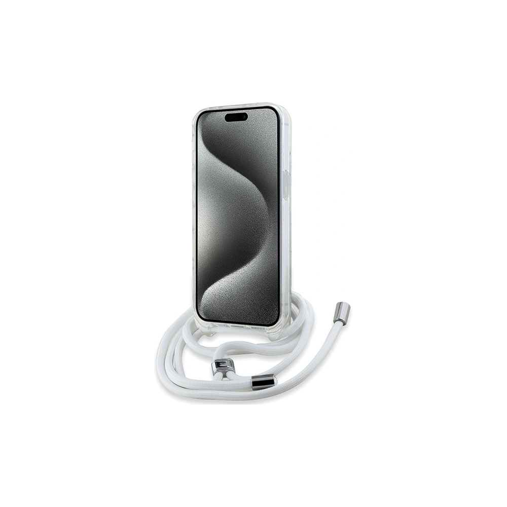 Hurtownia GSM - Etui Karl Lagerfeld KLHMP15SHCKHNT Apple iPhone 15 / 14 / 13 hardcase Crossbody IML Karl Head Magsafe transparent - KLD2087 - {ean13} - Hurt