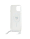 Hurtownia GSM - Case Karl Lagerfeld KLHMP15SHCKHNT Apple iPhone 15 / 14 / 13 Hardcase Crossbody IML Karl Head Magsafe transparent - KLD2087 - {ean13} - Hurt