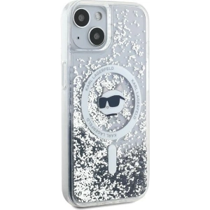 Hurtownia GSM - Case Karl Lagerfeld KLHMP15SLGCHSGH Apple iPhone 15 / 14 / 13 Hardcase Liquid Glitter Choupette Head Magsafe transparent - KLD2088 - {ean13} - Hurt
