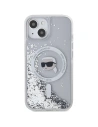 Hurtownia GSM - Etui Karl Lagerfeld KLHMP15SLGKISGH Apple iPhone 15 / 14 / 13 hardcase Liquid Glitter Karl Head Magsafe átlátszó - KLD2089 - {ean13} - Hurt