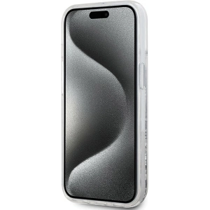 Hurtownia GSM - Etui Karl Lagerfeld KLHMP15SLGKISGH Apple iPhone 15 / 14 / 13 hardcase Liquid Glitter Karl Head Magsafe průhledné - KLD2089 - {ean13} - Hurt