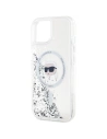 Hurtownia GSM - Etui Karl Lagerfeld KLHMP15SLGKISGH Apple iPhone 15 / 14 / 13 hardcase Liquid Glitter Karl Head Magsafe átlátszó - KLD2089 - {ean13} - Hurt