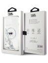 Hurtownia GSM - Case Karl Lagerfeld KLHMP15SLGKISGH Apple iPhone 15 / 14 / 13 Hardcase Liquid Glitter Karl Head Magsafe transparent - KLD2089 - {ean13} - Hurt