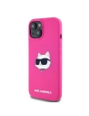 Hurtownia GSM - Etui Karl Lagerfeld KLHMP15SSCHPPLF Apple iPhone 15 / 14 / 13 hardcase Silicone Choupette Head MagSafe różowy/fuschia - KLD2090 - {ean13} - Hurt