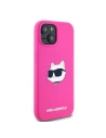 Hurtownia GSM - Etui Karl Lagerfeld KLHMP15SSCHPPLF Apple iPhone 15 / 14 / 13 hardcase Silicone Choupette Head MagSafe różowy/fuschia - KLD2090 - {ean13} - Hurt