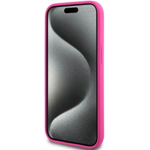 Hurtownia GSM - Case Karl Lagerfeld KLHMP15SSCHPPLF Apple iPhone 15 / 14 / 13 Hardcase Silikon Choupette Head MagSafe rosa/fuchsia - KLD2090 - {ean13} - Hurt