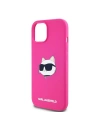 Hurtownia GSM - Etui Karl Lagerfeld KLHMP15SSCHPPLF Apple iPhone 15 / 14 / 13 hardcase Silicone Choupette Head MagSafe różowy/fuschia - KLD2090 - {ean13} - Hurt
