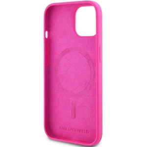 Hurtownia GSM - Case Karl Lagerfeld KLHMP15SSCHPPLF Apple iPhone 15 / 14 / 13 Hardcase Silikon Choupette Head MagSafe rosa/fuchsia - KLD2090 - {ean13} - Hurt