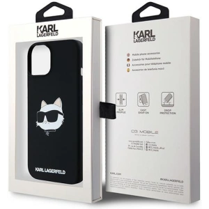 Hurtownia GSM - Case Karl Lagerfeld KLHMP15SSCHPPLK Apple iPhone 15 / 14 / 13 Hardcase Silikon Choupette Head MagSafe schwarz/black - KLD2091 - {ean13} - Hurt