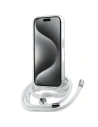 Wholesale Karl Lagerfeld KLHMP15XHCKCKLCT Apple iPhone 15 Pro Max hardcase IML Crossbody Monogram Karl & Choupette Head MagSafe transparent - KLD2092 - {ean13} - Hurt