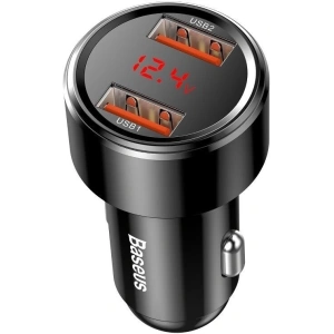 Ładowarka samochodowa Baseus Magic 2x USB QC 3.0 45W (czarna)