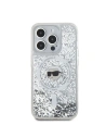 Wholesale Karl Lagerfeld KLHMP15XLGKISGH Apple iPhone 15 Pro Max hardcase Liquid Glitter Karl Head Magsafe transparent - KLD2095 - {ean13} - Hurt