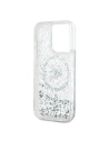 Wholesale Karl Lagerfeld KLHMP15XLGKISGH Apple iPhone 15 Pro Max hardcase Liquid Glitter Karl Head Magsafe transparent - KLD2095 - {ean13} - Hurt