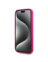 Wholesale Karl Lagerfeld KLHMP15XSCHPPLF Apple iPhone 15 Pro Max hardcase Silicone Choupette Head MagSafe fuschia - KLD2096 - {ean13} - Hurt