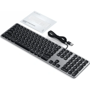 Hurtownia GSM - Alumínium billentyűzet Satechi Alumínium vezetékes billentyűzet USB-A űrgrauf - STH141 - {ean13} - Hurt
