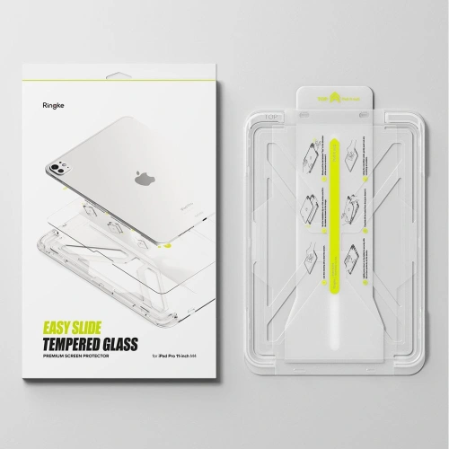 Szkło hartowane Ringke Easy Slide Apple iPad Pro 11" 2024/2025 (5., 6. generacji) Clear