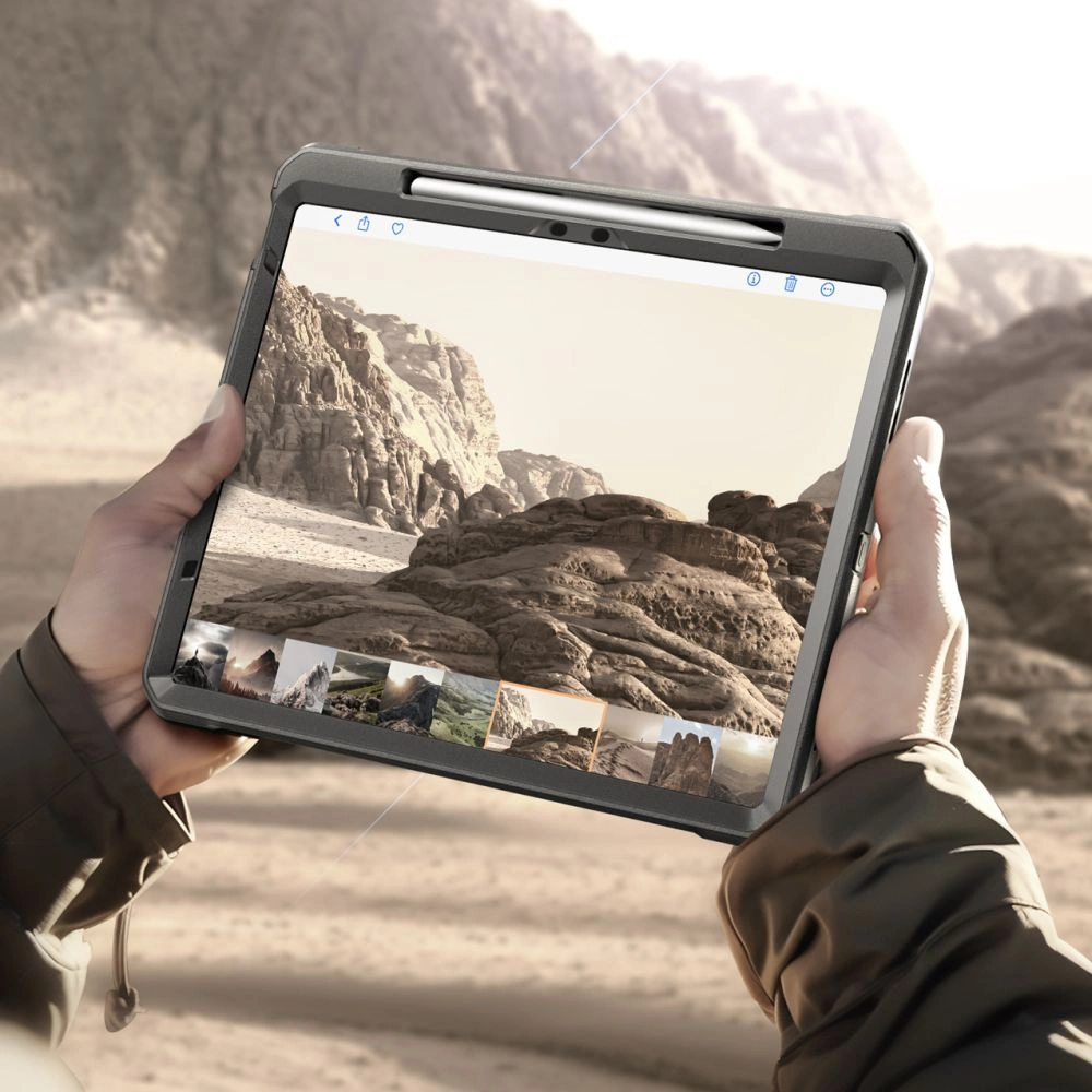 Hurtownia GSM - Tok Supcase Unicorn Beetle Pro Apple iPad Air 10.9 2020/2022 (4. és 5. generáció) / iPad Air 11 2024 (6. generáció) Fekete - SPC445 - {ean13} - Hurt