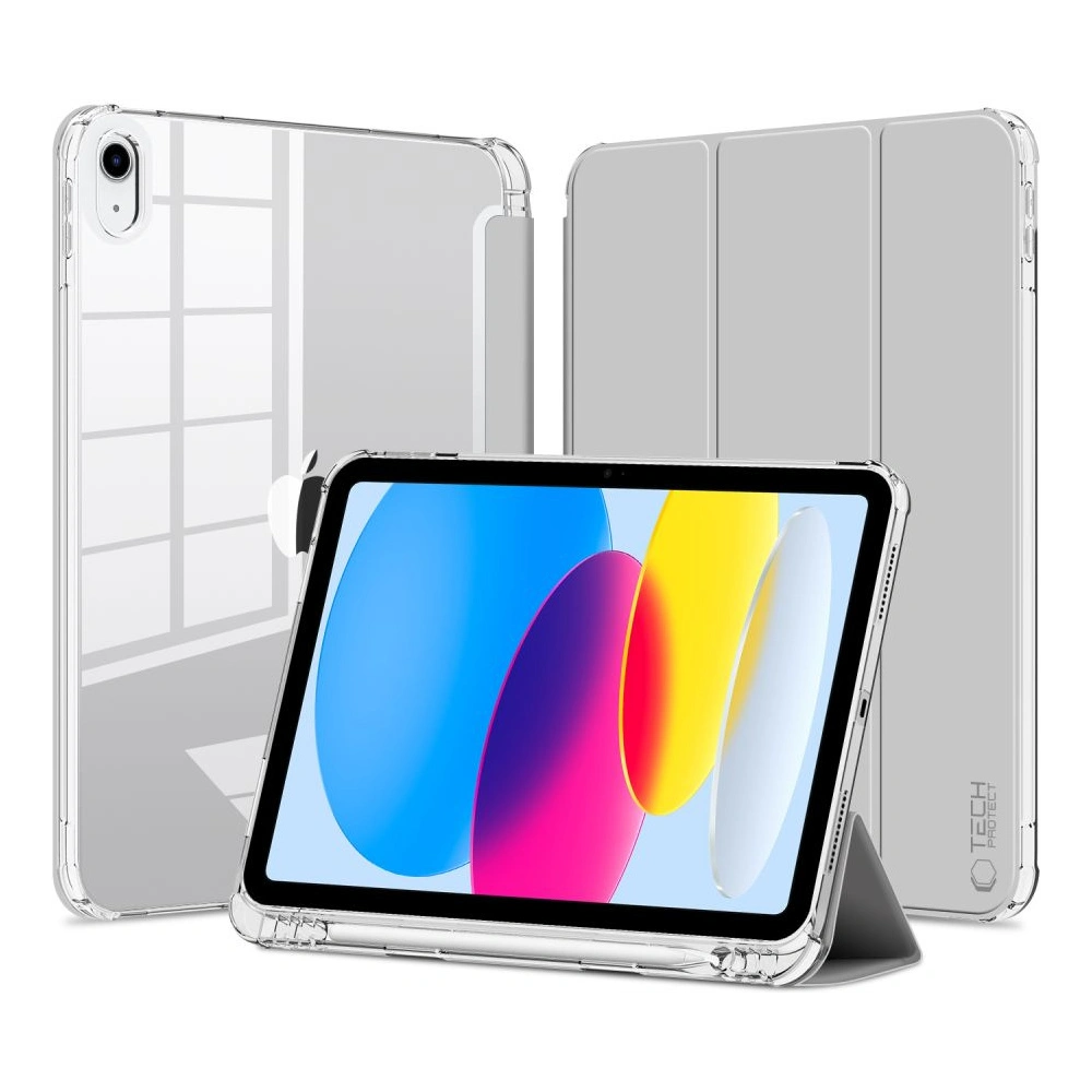 Hurtownia GSM - Etui Tech-Protect SmartCase Pen Hybrid Apple iPad 10.9" 2022 (10. generace) Šedá - THP2867 - {ean13} - Hurt