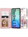 Tech-Protect Wallet Xiaomi Redmi 13 Blossom Flower