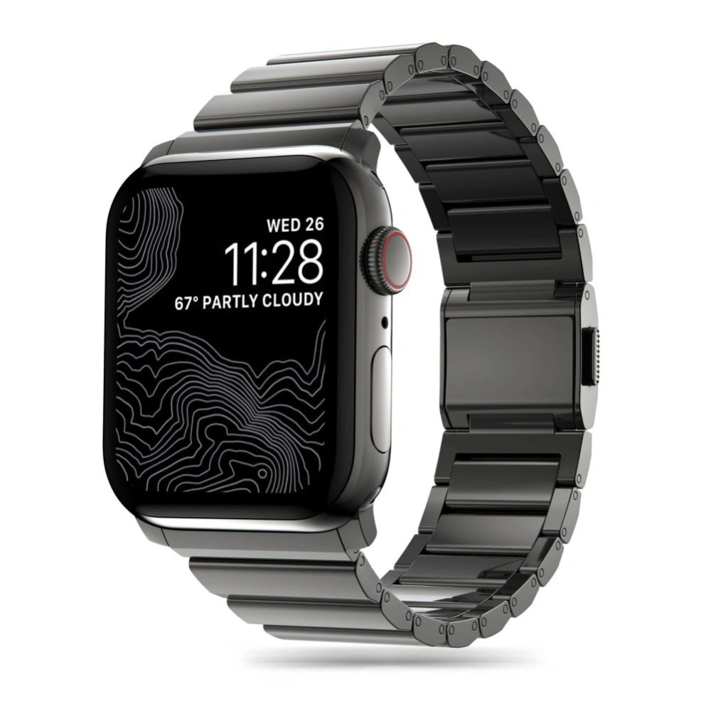Hurtownia GSM - Pasek Tech-Protect SteelBand Apple Watch 4/5/6/7/8/9/SE/Ultra 1/2 42/44/45/49mm černý - THP2870 - {ean13} - Hurt