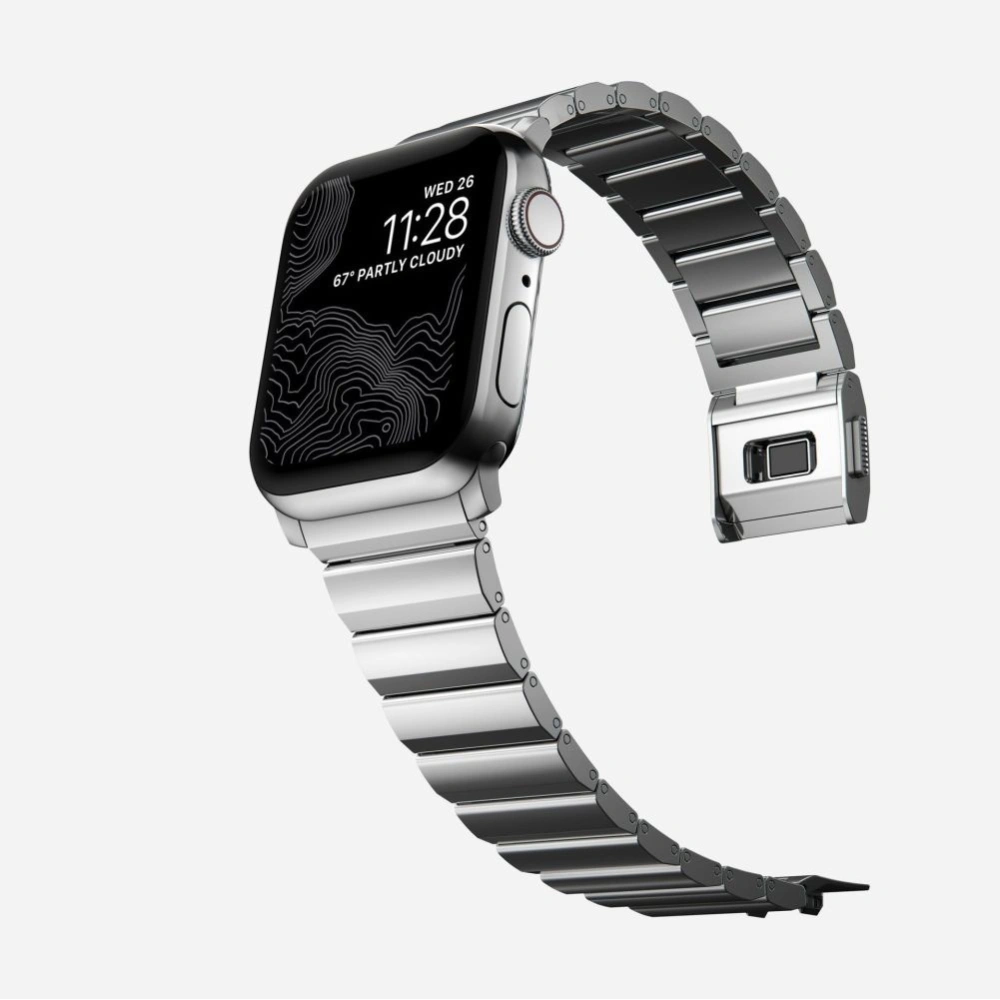 Hurtownia GSM - Pasek Tech-Protect SteelBand Apple Watch 4/5/6/7/8/9/SE/Ultra 1/2 42/44/45/49mm stříbrný - THP2871 - {ean13} - Hurt