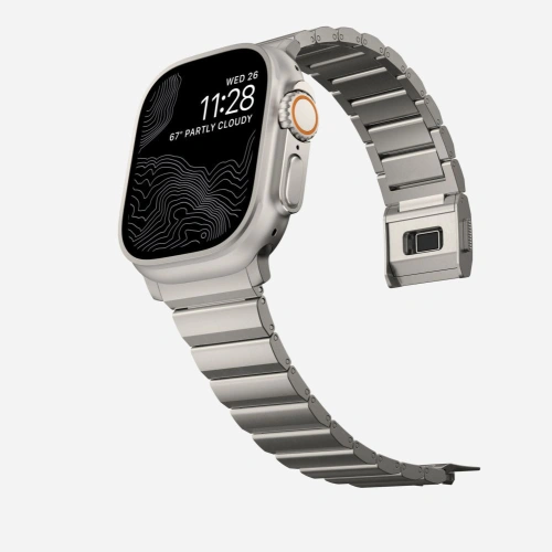 Pasek Tech-Protect SteelBand Apple Watch 4/5/6/7/8/9/SE/Ultra 1/2 42/44/45/49mm titanium