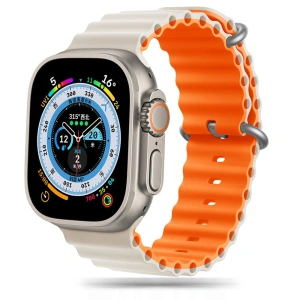 Hurtownia GSM - Pasek Tech-Protect IconBand Pro Apple Watch 4/5/6/7/8/9/SE/Ultra 1/2 42/44/45/49mm starlight/orange - THP2874 - {ean13} - Hurt