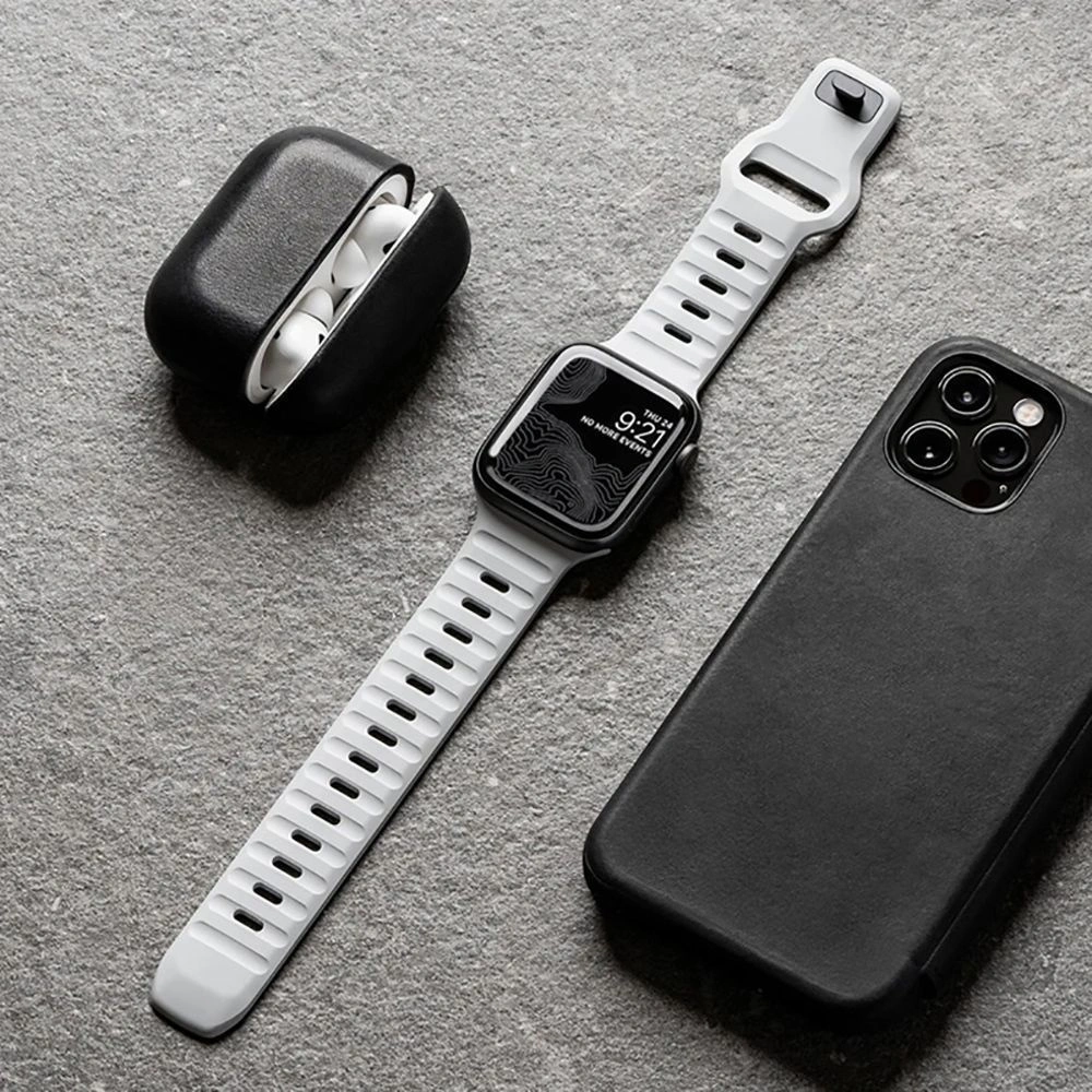 Hurtownia GSM - Pasek Tech-Protect IconBand Line Apple Watch 4/5/6/7/8/9/SE/Ultra 1/2 42/44/45/49mm kašmírová béžová - THP2878 - {ean13} - Hurt