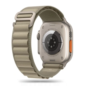 Hurtownia GSM - Tech-Protect Nylon Pro Apple Watch 4/5/6/7/8/9/SE/Ultra 1/2 42/44/45/49mm titan/oliv - THP2879 - {ean13} - Hurt