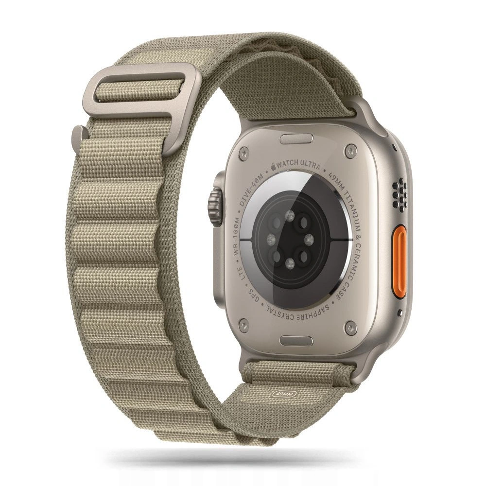 Wholesale Belt Tech-Protect Nylon Pro Apple Watch 4/5/6/7/8/9/SE/Ultra 1/2 42/44/45/49mm titanium/olive - THP2879 - {ean13} - Hurt