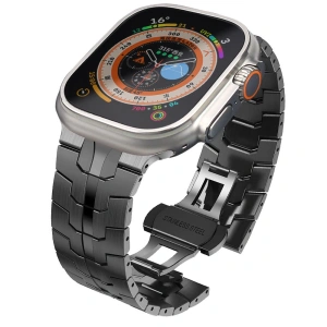 Hurtownia GSM - Pásky Tech-Protect Stainless Line Apple Watch 4/5/6/7/8/9/SE/Ultra 1/2 42/44/45/49mm černá - THP2881 - {ean13} - Hurt
