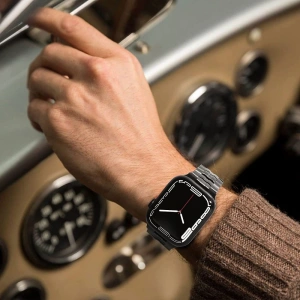 Hurtownia GSM - Pásky Tech-Protect Stainless Line Apple Watch 4/5/6/7/8/9/SE/Ultra 1/2 42/44/45/49mm černá - THP2881 - {ean13} - Hurt