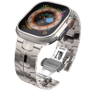 Hurtownia GSM - Tech-Protect Stainless Line Apple Watch 4/5/6/7/8/9/SE/Ultra 1/2 42/44/45/49mm Titan - THP2882 - {ean13} - Hurt