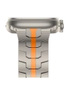 Wholesale Tech-Protect Stainless Line Apple Watch 4/5/6/7/8/9/SE/Ultra 1/2 42/44/45/49mm titanium/orange - THP2883 - {ean13} - Hurt