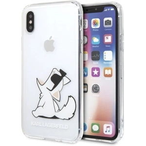 Hurtownia GSM - Karl Lagerfeld KLHCPXCFNRC hardcase transparent pentru iPhone X/Xs Choupette Fun - KLD191CL - {ean13} - Hurt
