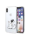 Hurtownia GSM - Karl Lagerfeld KLHCPXCFNRC hardcase transparent pentru iPhone X/Xs Choupette Fun - KLD191CL - {ean13} - Hurt