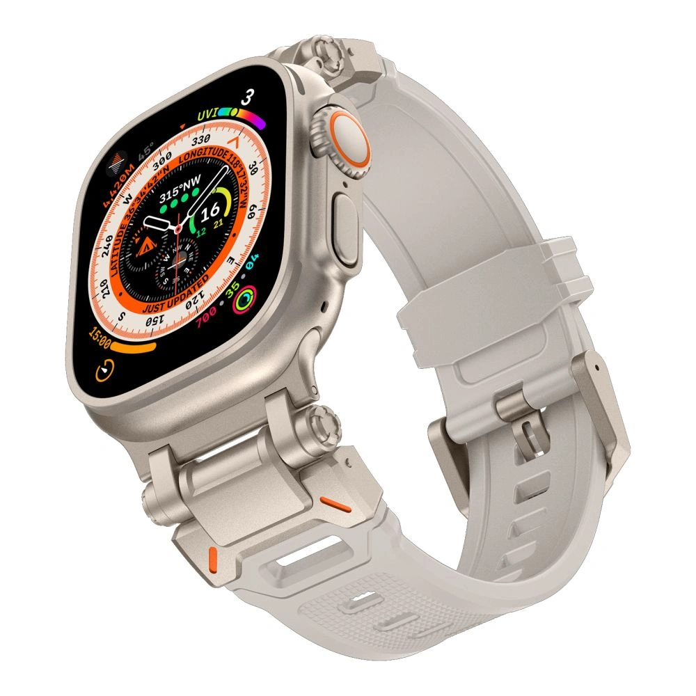 Hurtownia GSM - Tech-Protect Delta Pro Apple Watch 4/5/6/7/8/9/SE/Ultra 1/2 42/44/45/49mm Starlight/Titanium - THP2884 - {ean13} - Hurt