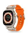 Pasek Tech-Protect Delta Pro Apple Watch 4/5/6/7/8/9/SE/Ultra 1/2 42/44/45/49mm narancssárga/titán