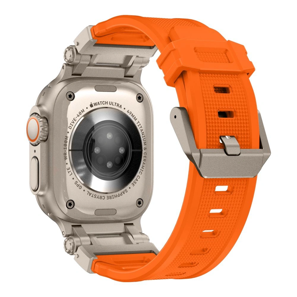 Hurtownia GSM - Pasek Tech-Protect Delta Pro Apple Watch 4/5/6/7/8/9/SE/Ultra 1/2 42/44/45/49mm narancssárga/titán - THP2885 - {ean13} - Hurt