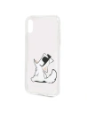 Hurtownia GSM - Karl Lagerfeld KLHCPXCFNRC hardcase transparent pentru iPhone X/Xs Choupette Fun - KLD191CL - {ean13} - Hurt