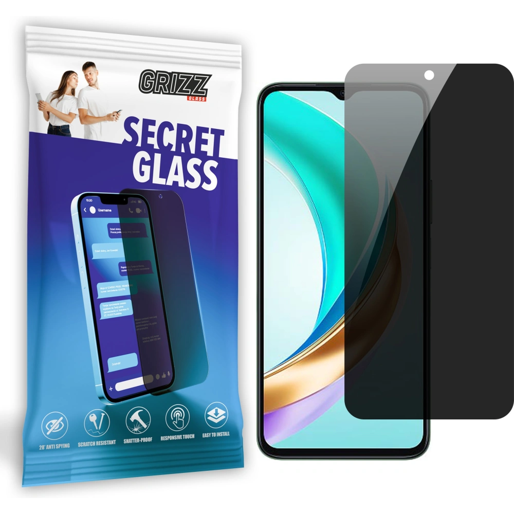 Szkło prywatyzujące GrizzGlass SecretGlass do Honor X6b