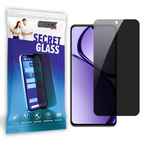 Matowe szkło prywatyzujące GrizzGlass SecretGlass do Realme Narzo N63