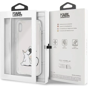 Hurtownia GSM - Karl Lagerfeld KLHCPXCFNRC iPhone X/Xs hardcase transparent Choupette Fun - KLD191CL - {ean13} - Hurt