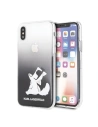 Karl Lagerfeld KLHCPXCFNRCBK iPhone X/Xs hardcase negru/black Choupette Fun