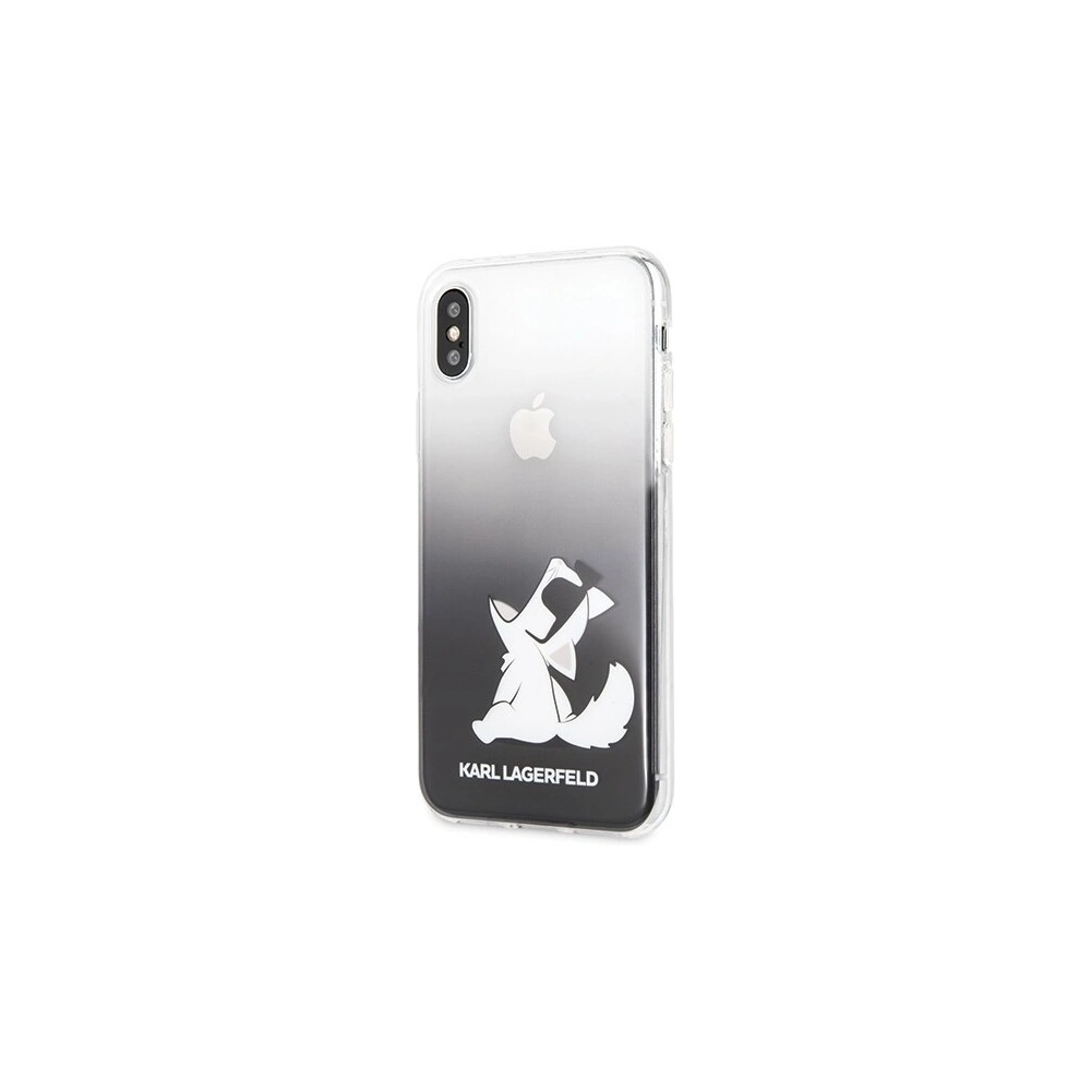 Hurtownia GSM - Karl Lagerfeld KLHCPXCFNRCBK iPhone X/Xs hardcase czarny/black Choupette Fun - KLD192BLK - {ean13} - Hurt