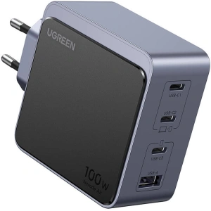 Hurtownia GSM - Síťová nabíječka UGREEN Nexode Air 100W USB-A, 3xUSB-C šedá - UGR1850 - {ean13} - Hurt