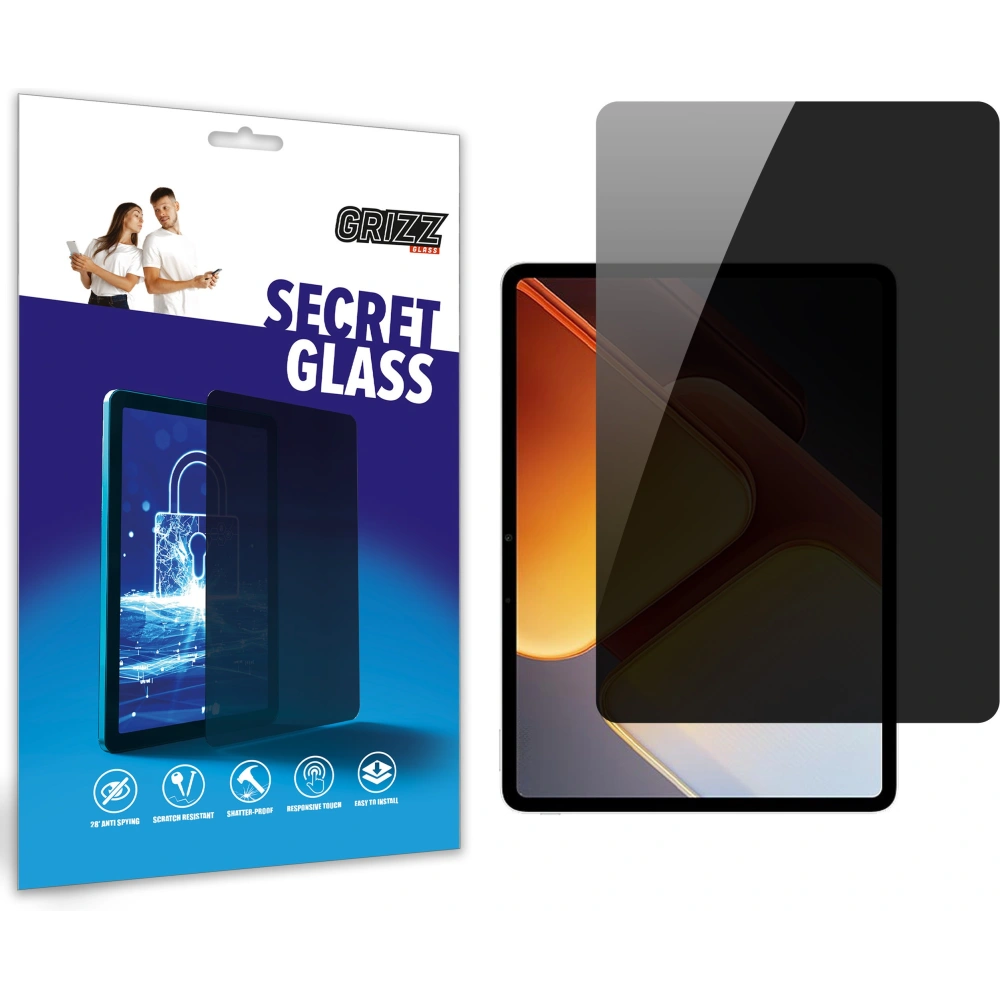 Matowe szkło prywatyzujące GrizzGlass SecretGlass do Vivo IQOO Pad 2